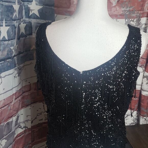 Beaded tank top, retro - Picture 4 of 6